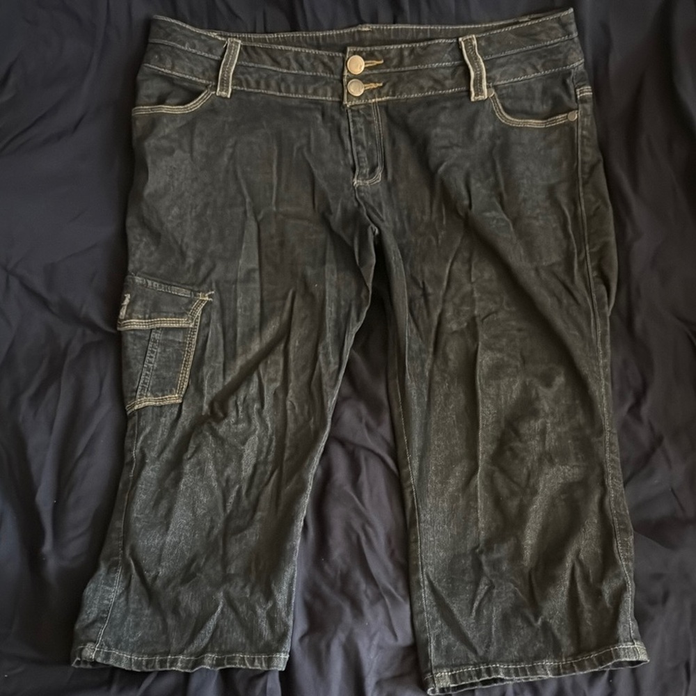 Women's Black Cargo Pants